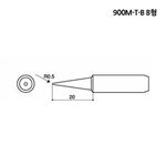 HAKKO Soldering Tips 900L-T-B, Tip for the 900L/908, 934